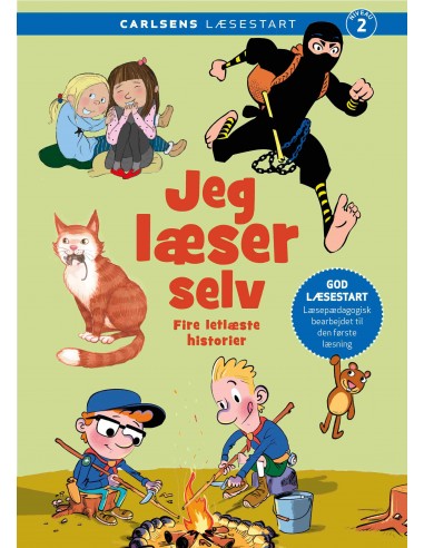 Carlsens Læsestart niv. 2: Jeg læser...