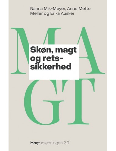 Skøn, magt og retssikkerhed