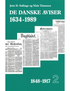 De danske aviser 1634-1989...