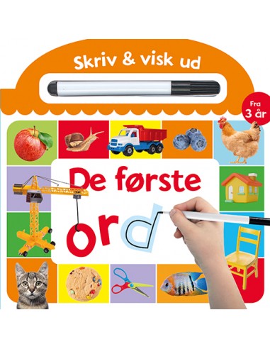 Skriv og visk ud – De første ord