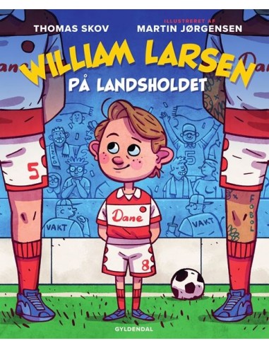 William Larsen på landsholdet