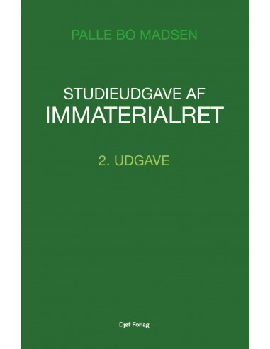 Studieudgave af Immaterialret