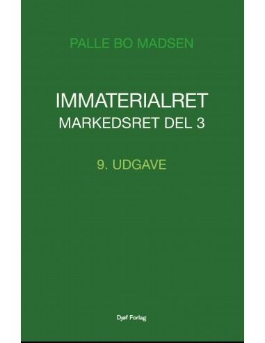 Immaterialret - Markedsret - Del 3
