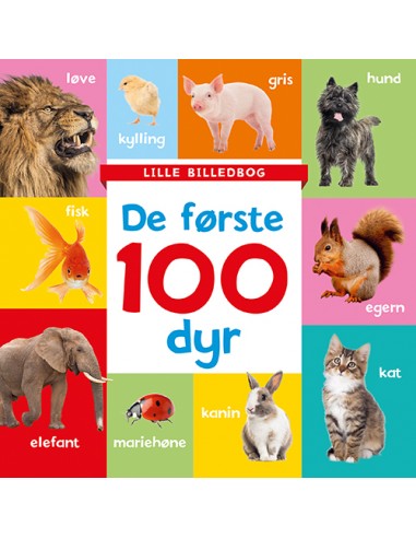 Lille billedbog - De første 100 dyr