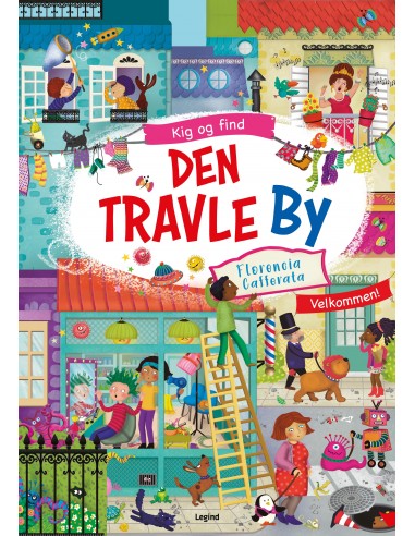 Kig og find - Den travle by
