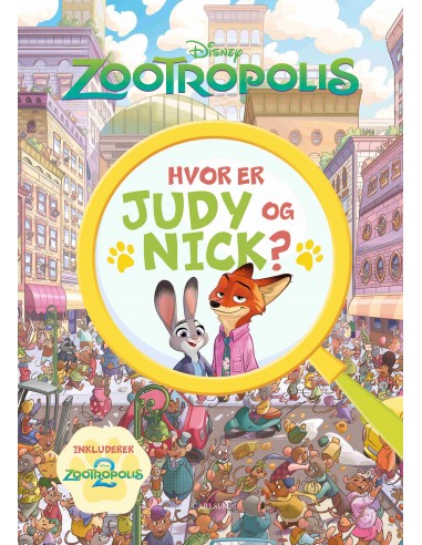 Hvor er Judy og Nick? En Zootropolis...