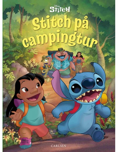 Stitch på campingtur
