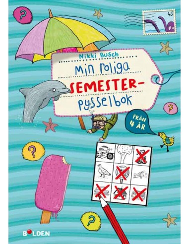 Min roliga semester-pysselbok från 4 år