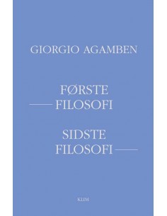 Første filosofi, sidste...