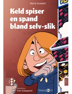 Keld spiser en spand bland...