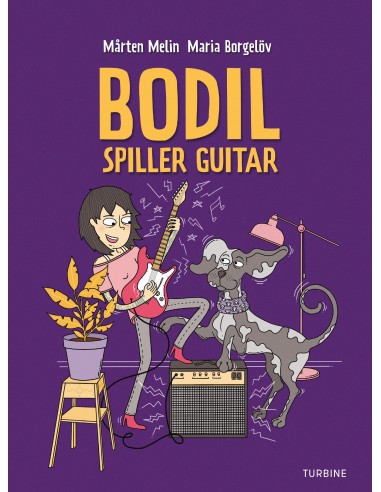 Bodils spiller guitar