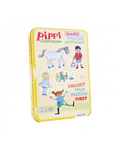 Pippi - Puslespil i Tin æske