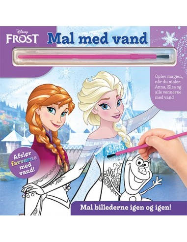 Mal med vand - Disney - Frost
