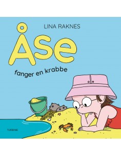 Åse fanger en krabbe