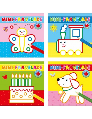 Snip Snap Snude: Mini-farvelade 1-4...