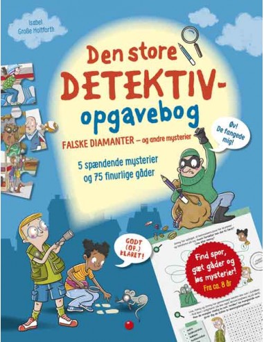 Den store detektiv-opgavebog: Falske...