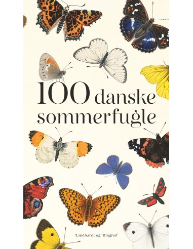 100 danske sommerfugle