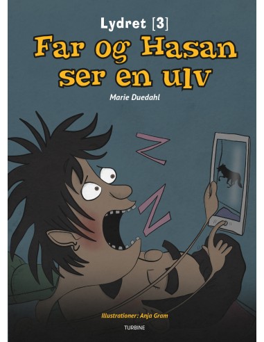 Far og Hasan ser en ulv