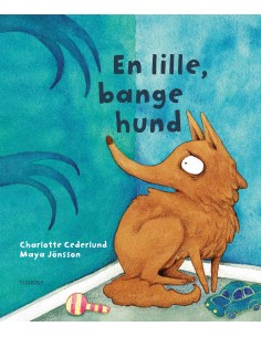 En lille, bange hund