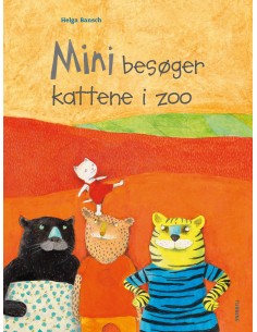 Mini besøger kattene i zoo
