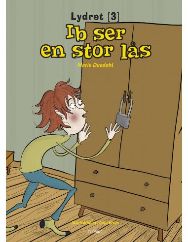 Ib ser en stor lås