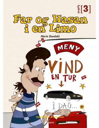 Far og Hasan i en Limo