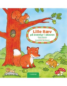 Lille Ræv på eventyr i skoven