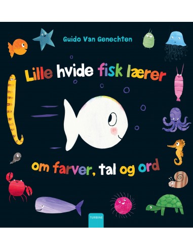 Den lille hvide fisk lærer om farver,...