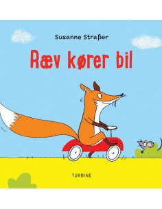 Ræv kører bil