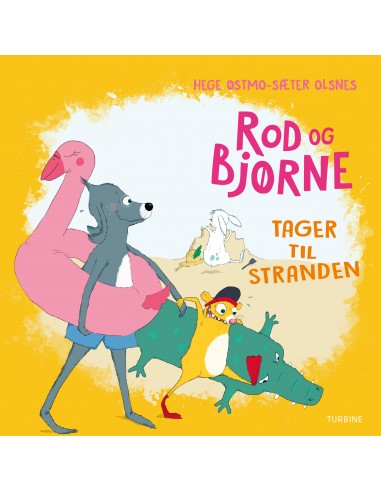 Rod og Bjørne tager til stranden