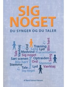 Sig noget