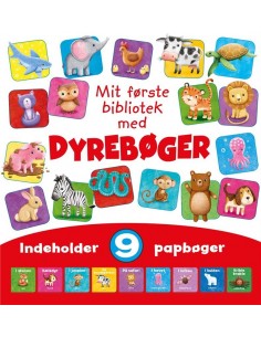 Mit første bibliotek - med...