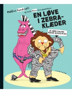 En løve i zebraklæder