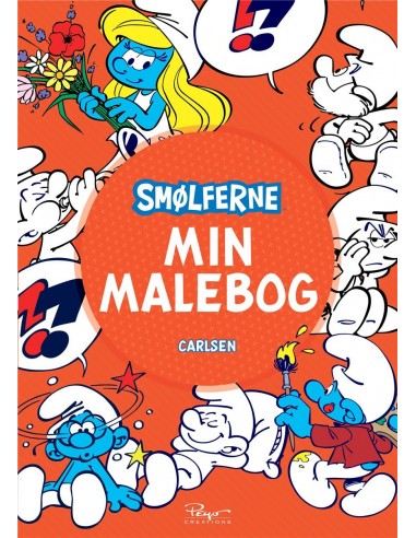 Smølferne - Min malebog (kolli 6)