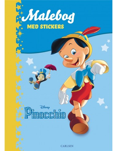 Disney Klassikere: Pinocchio malebog...
