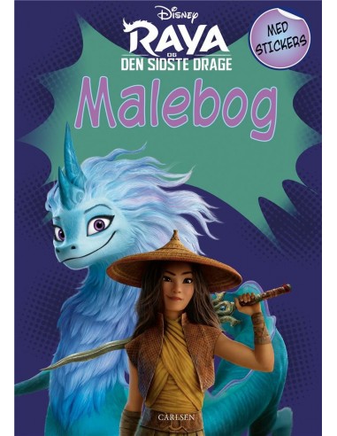 Raya og den sidste drage malebog...
