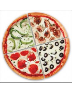 Pizza-brøkspil
