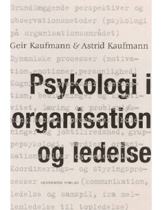 Psykologi i organisation og...