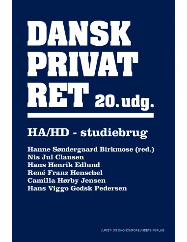 Dansk Privatret HA og HD