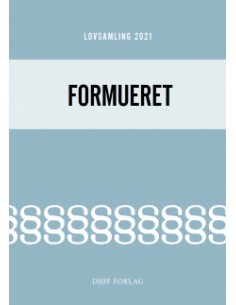 Lovsamling 2021 - Formueret