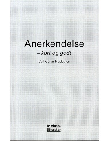 Anerkendelse