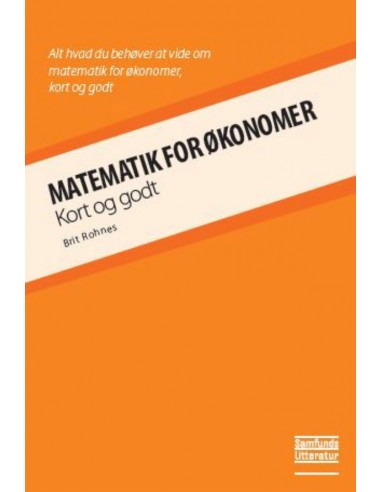 Matematik for økonomer