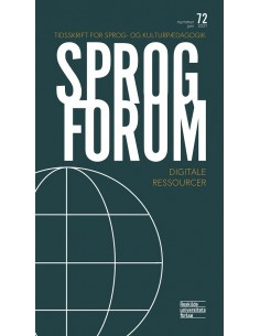 Sprogforum 72: Digitale...