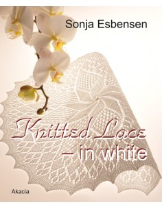 Knitted Lace - in white.