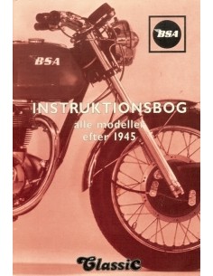 BSA - instruktionsbog