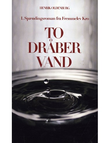 To dråber vand