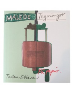 Malede tegninger på papir