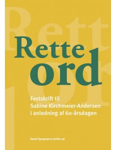 Rette ord