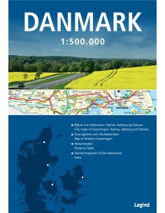 Danmarkskort 1:500.000