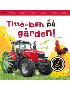 Titte-bøh på gården! Papbog...